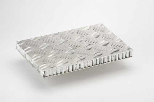 Sandwichplatte für Schiffseinrichtungen - COMPOCEL® FLOOR ALU-RIS / ALU-MAN - Cel Components s.r.l.  - für Schiffsfußboden / Aluminium-Wabenstruktur / Aluminium