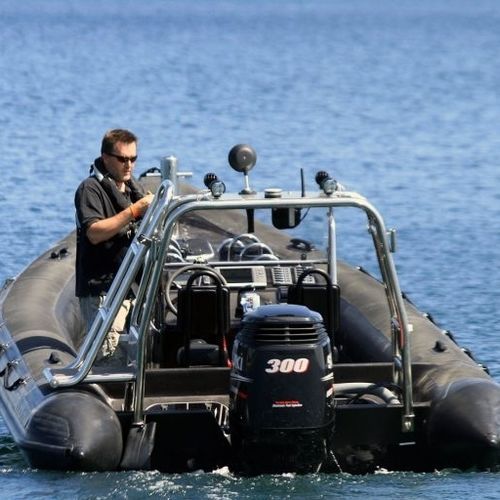 Außenborder-Schlauchboot - 7.5M MULTI PURPOSE - Tornado Boats - zweimotorig / halbstarr / mit Mittelkonsole