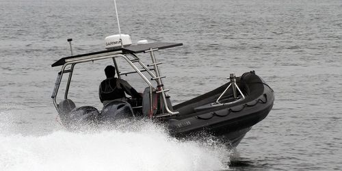 Patrouillenboot Berufsschiff - 7.5M - Tornado Boats - Rettungsboot / Außenborder / Festrumpf-Schlauchboot