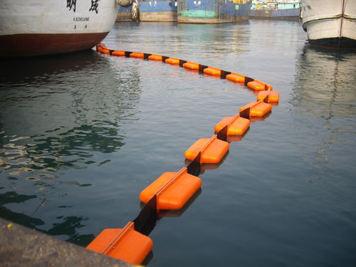 Sperre zur Schadstoffbekämpfung - EMPTEEZY - permanent / schwimmend / für Hafen