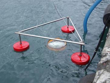 Ölskimmer mit Wehr - EMPTEEZY