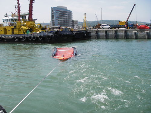 Kohlenwasserstoffbehälter - EMPTEEZY - zur temporären Einlagerung / schwimmend und nachvollziehbar / mobil