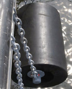 Fender für Hafen - Qingdao Evergreen Maritime CO.,LTD - Kai / zylindrisch / Dropstitch