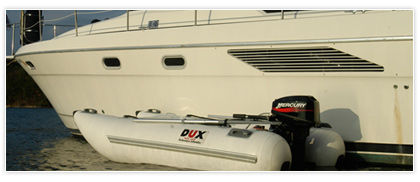 Katamaran-Schlauchboot - D-300X - True North Dux - Außenborder / halbstarr / max. 4 Personen