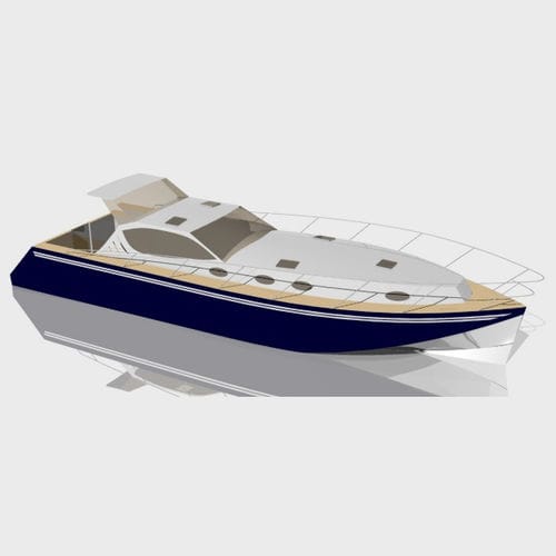 Express-Cruiser / Innenborder - DG - MANDL - Living on Water, Ltd. - Gleiter / Hardtop / Aluminium