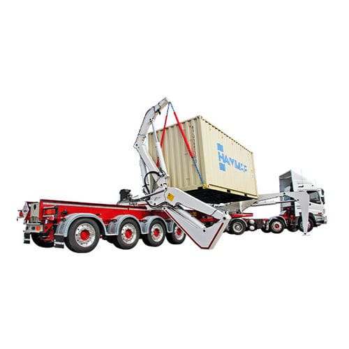 Straßenanhänger - 110 C - Hammar - für Materialumschlag / Container / Schwertransport