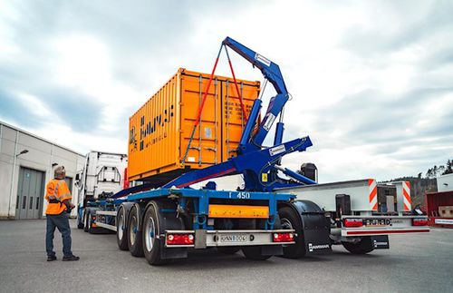 Straßenanhänger - 195 series - Hammar - für Materialumschlag / Container / für Hafenterminals