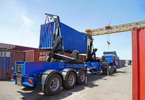 Container-Anhänger - 195 S  - Hammar - für Hafenterminals / selbstladend / Seitenhub