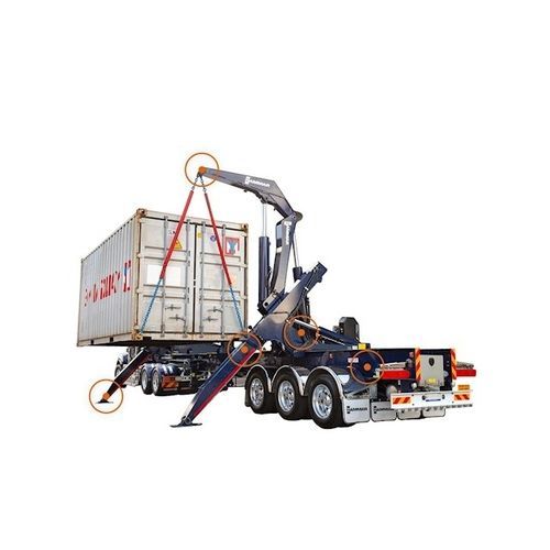 Container-Anhänger - 195 T - Hammar - für Hafenterminals / selbstladend / Seitenhub