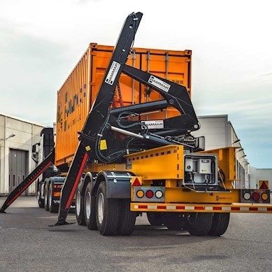 Anhänger für Materialumschlag - 151 series - Hammar - Container / für Hafenterminals / selbstladend