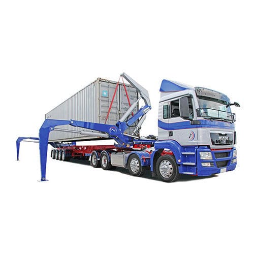 Anhänger für Materialumschlag - 155 series - Hammar - Container / für Hafenterminals / selbstladend