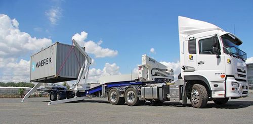 Anhänger für Materialumschlag - 130 series - Hammar - Container / für Hafenterminals / selbstladend