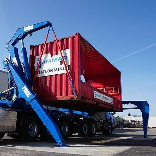 Straßenanhänger - 119 series - Hammar - Container / für Werft / für Hafenterminals