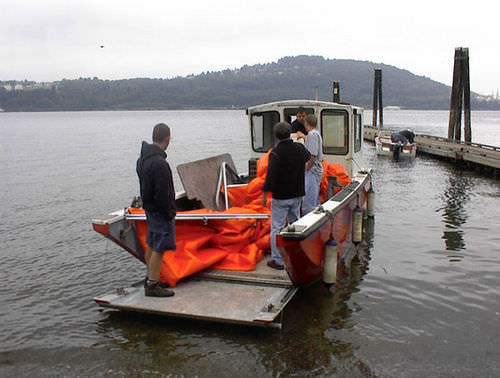 Landungsboot-Berufsschiff - SEA LANDER  - Versatech Products - Außenborder / Aluminium