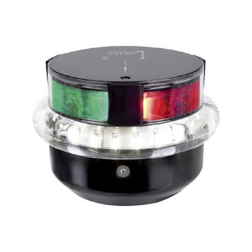 Navigationsleuchte für Boot - LNK-NS-RGW - Xiamen Lonako Inc. - für Yacht / LED / weiß