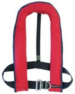 Automatisch aufblasbare Rettungsweste - SOS-6091 - SOS Marine   - unisex / mit Sicherheitsgurt