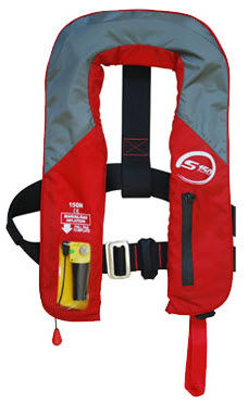 Automatisch aufblasbare Rettungsweste - S SERIES  - Leon Sports   - unisex / mit Sicherheitsgurt