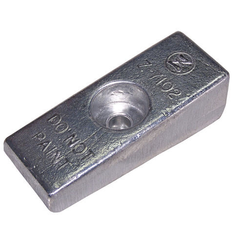 Opferanode für Boot - Z-7102 Yamaha - Zineti SAU - Cathodic Protection - Zink