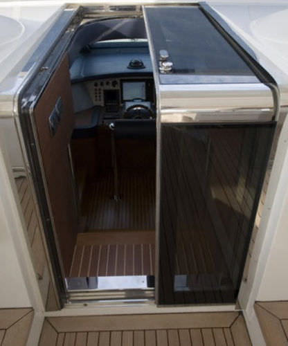 Abstieg-Tür - Tecnoinox   - für Boot / Schiebe / Edelstahl