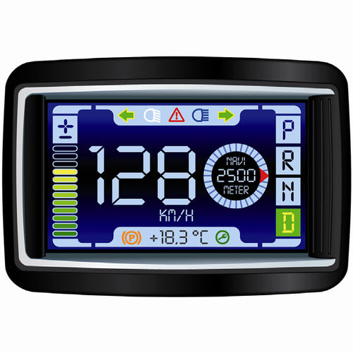 Display für Boot - OPUS A3 ECO FULL - MOTRONICA  - Multifunktion / LCD / digital