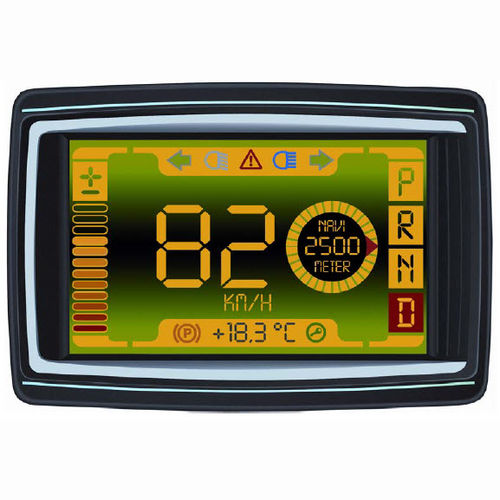 Display für Boot -  OPUS A6 ECO BASIC - MOTRONICA  - Multifunktion / LCD / digital
