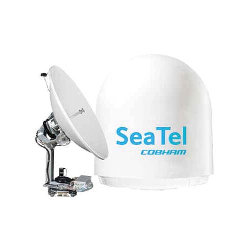 TV-Antenne - Sea Tel 100 - Cobham - Satelliten / Ku-Band / für Boot
