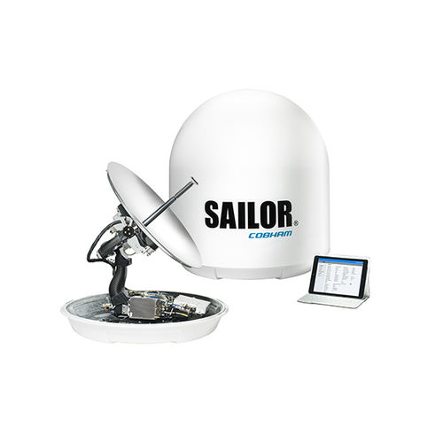 VSAT-Antenne - SAILOR 600 - Cobham - Satcom / Ka-Band / für Boot