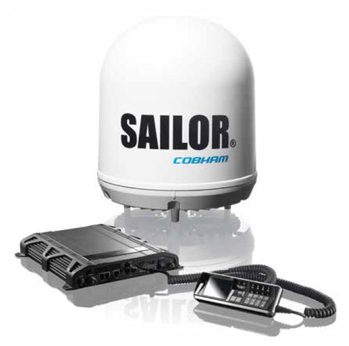 Kommunikationssystem Inmarsat - SAILOR 250  - Cobham - für Schiffe / FleetBroadband