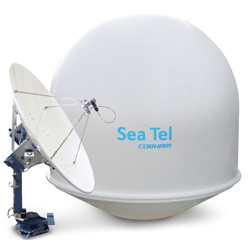 TV-Antenne - Sea Tel 6004 - Cobham - Satelliten / Ku-Band / für Boot