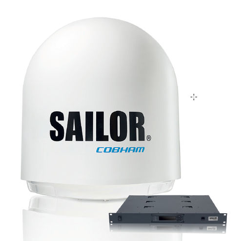 VSAT-Antenne - SAILOR 800  - Cobham - Satcom / Ku-Band / für Boot
