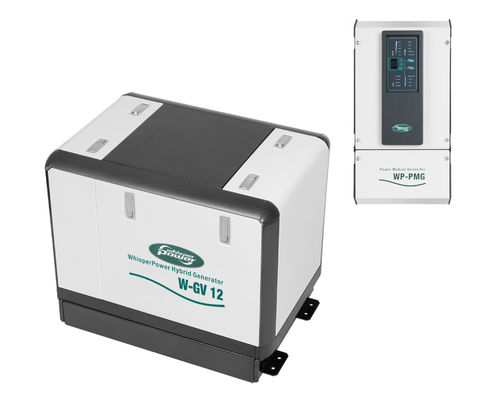 Diesel-Stromaggregat - W-GV 12 MOBILE - WhisperPower - für Boot / schallisoliert / Lichtmaschine