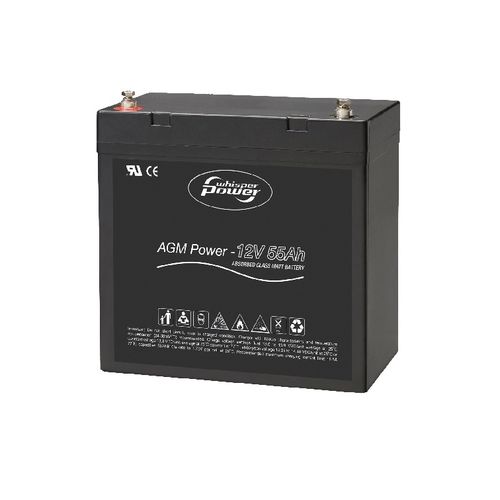 Batterie für Marineanwendungen - 40290060 - WhisperPower - 12 V / AGM