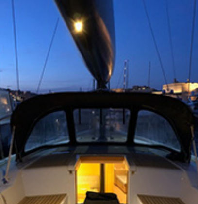 Lampe für den Innenraum - Furlerboom  - für Segelboot / Cockpit