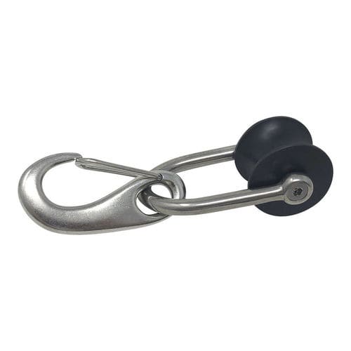 Einzelblock - EZ  - Marine Accessories B.V. - Friktion / Schnappschäkel / für Sportboote