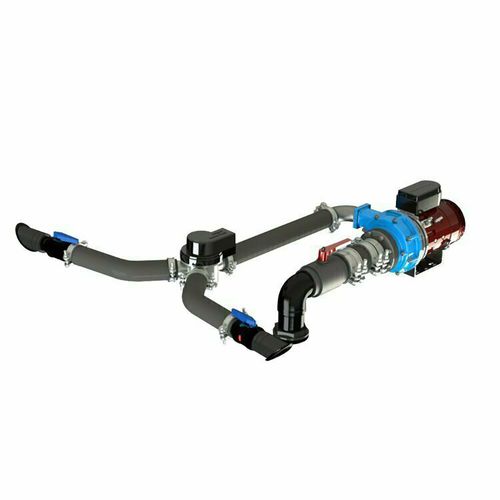 Bugstrahlruder - WS-JTSH-90-24/48V - Jet Thruster - Heck / Einbau / für Boot