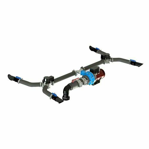 Bugstrahlruder - WS-JTCH-90-24/48V - Jet Thruster - Heck / Einbau / für Boot
