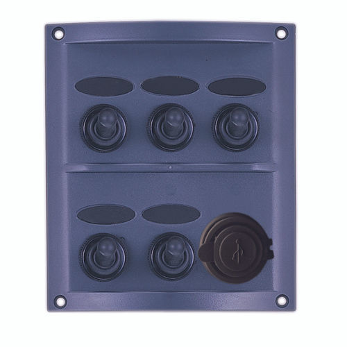 Schalttafel für Boot - 10160-BKU2C - AAA WORLD-WIDE ENTERPRISES LTD. - wasserdicht / mit USB-Anschluss