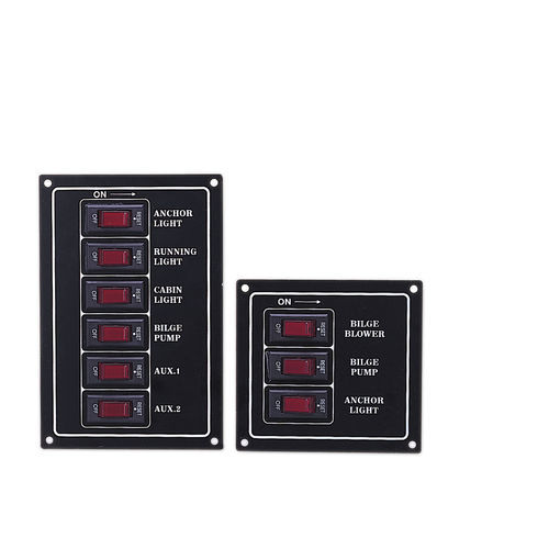 Schalttafel für Boot - 10073-BK  - AAA WORLD-WIDE ENTERPRISES LTD. - Strom