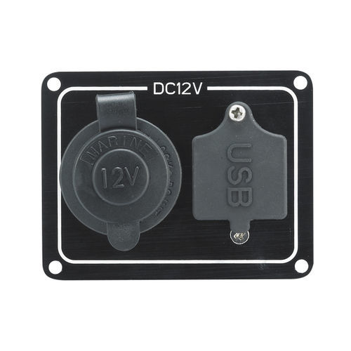 Zigarettenanzünder und USB-Port für Boote - 70063-BK - AAA WORLD-WIDE ENTERPRISES LTD.
