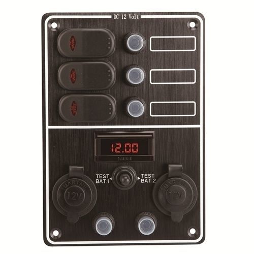 Schalttafel für Boot - 10136-BK - AAA WORLD-WIDE ENTERPRISES LTD. - Strom / wasserdicht