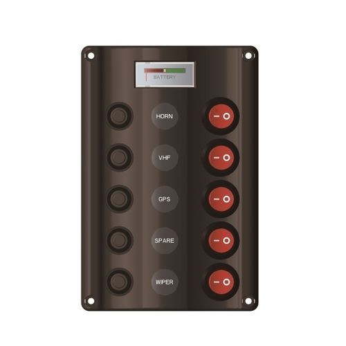 Schalttafel für Boot - 10225-BK - AAA WORLD-WIDE ENTERPRISES LTD. - Strom