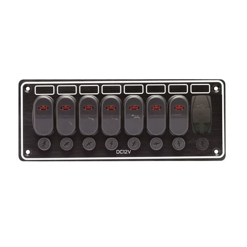 Schalttafel für Boot - 10247-BKU - AAA WORLD-WIDE ENTERPRISES LTD. - wasserdicht / mit USB-Anschluss