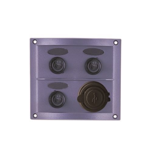 Schalttafel für Boot - 10140-U - AAA WORLD-WIDE ENTERPRISES LTD. - wasserdicht / mit USB-Anschluss