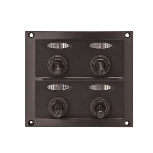 Schalttafel für Boot - 10044 series - AAA WORLD-WIDE ENTERPRISES LTD. - spritzwassergeschützt / LED