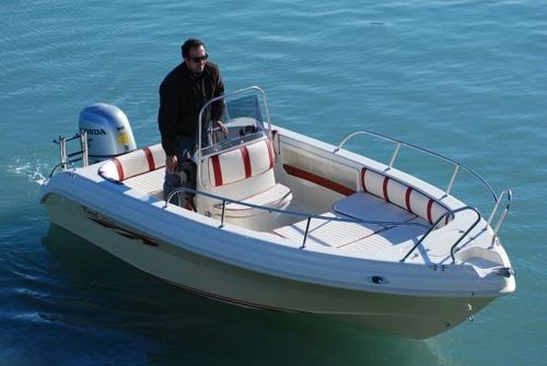 Außenborder-Konsolenboot - 500 & 530 OPEN - Karel Boats - mit Mittelkonsole / Sportfischer / max. 6 Personen