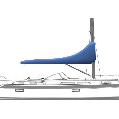 Schutzhülle für Segelboot - COPRIRANDA - Nettuno Marine Equipment - für Großsegel