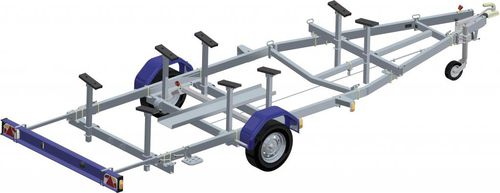 Straßenanhänger - G650V19 - SUN WAY - für das Zuwasserlassen / für Segelboote