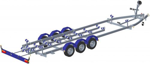 Straßenanhänger - GT16 - SUN WAY - für das Zuwasserlassen / für Boot