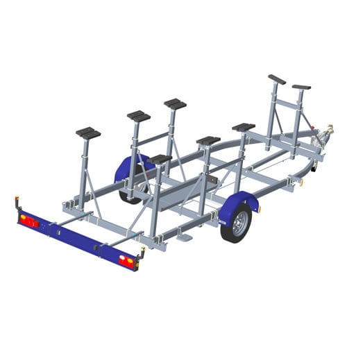 Straßenanhänger - GS12 V - SUN WAY - für das Zuwasserlassen / für Boot