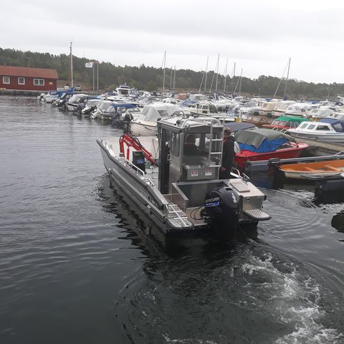 Landungsboot-Berufsschiff - S690WT - MS Boat - Außenborder / Aluminium